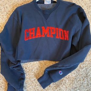 Champion cropped sweatshirt